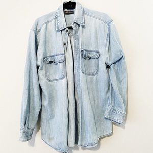 Oversized Retro Jean Jacket